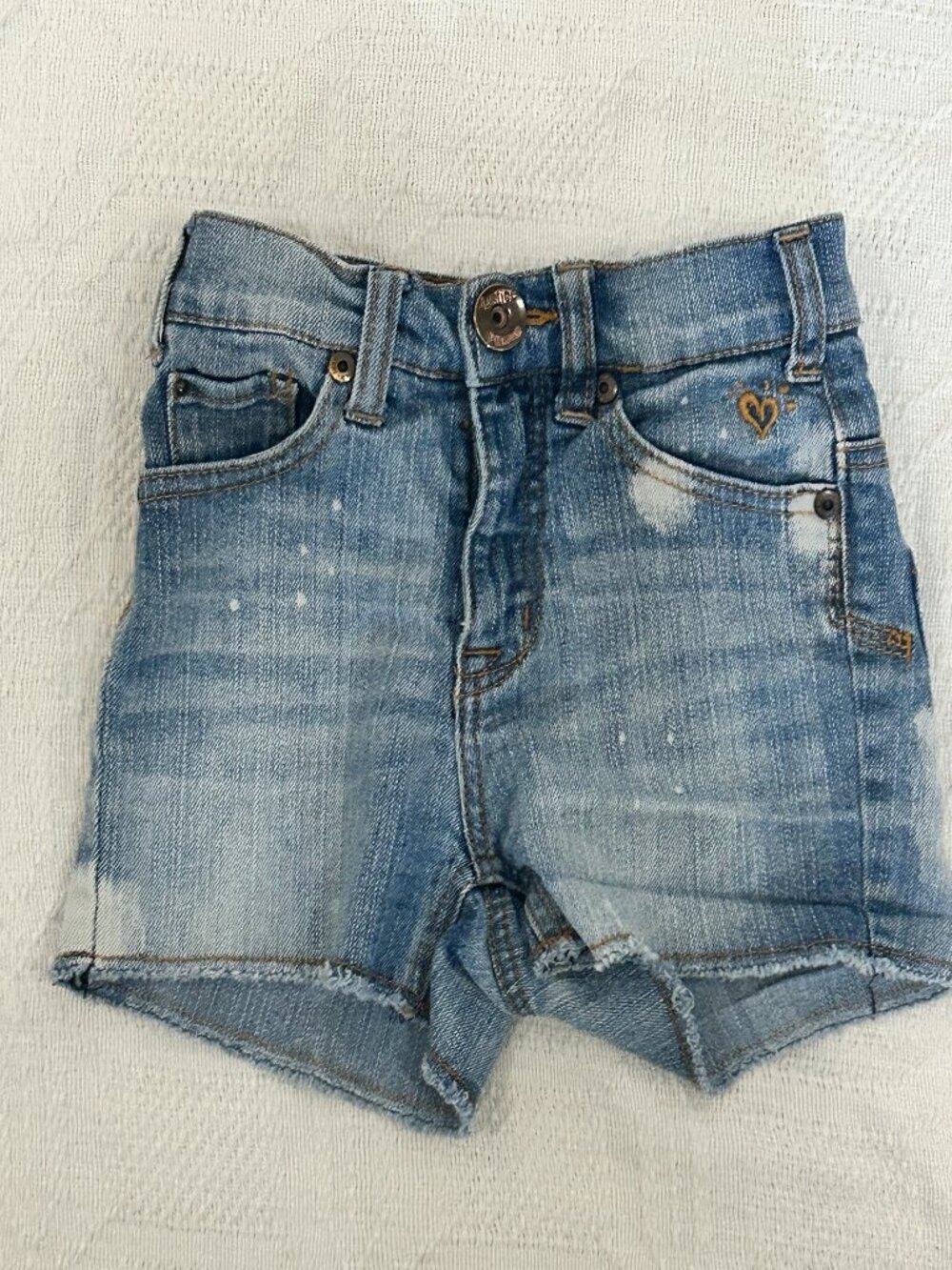 Bundle: (3) Justice Denim Shorts - Size 8S (Girls) - Picture 2 of 7
